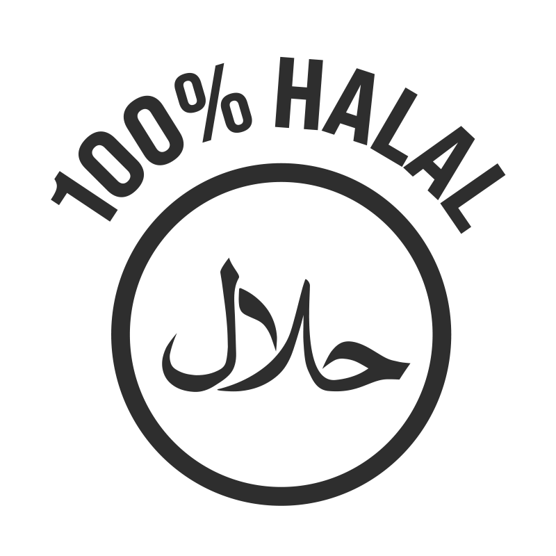 100% Halal