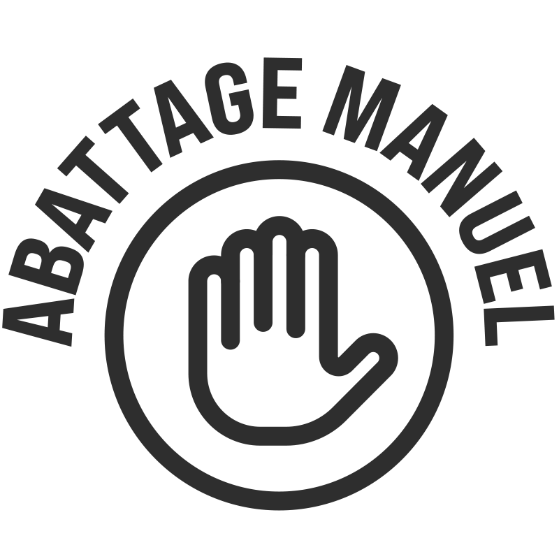 Abattage manuel