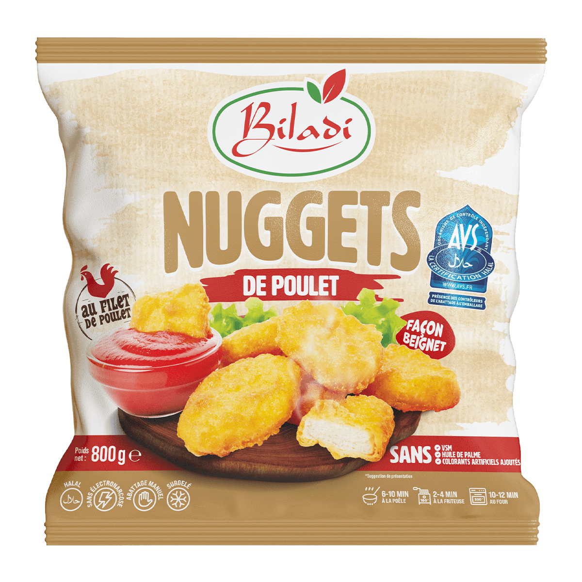 Nuggets de Poulet Biladi 800g